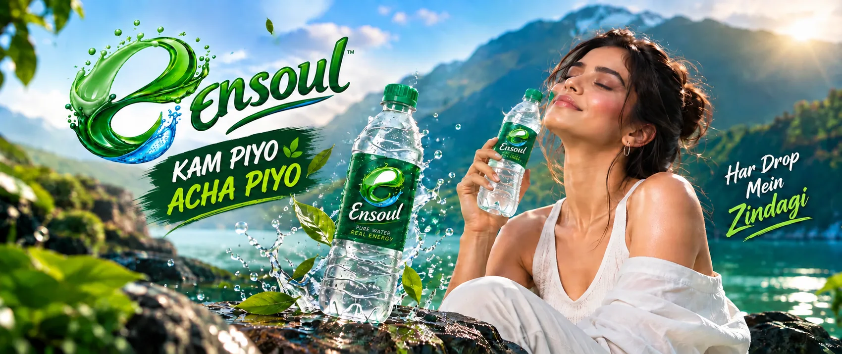 ensoul — Feel Alive. Har Drop Mein Zindagi