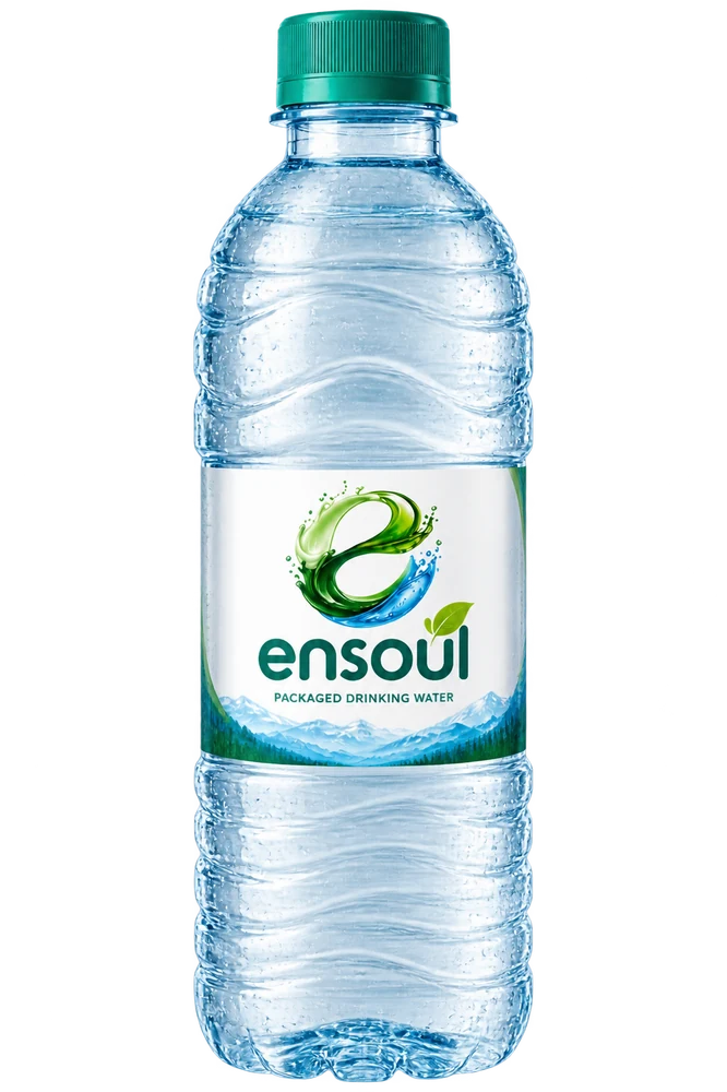ensoul Pure packaged drinking water bottle